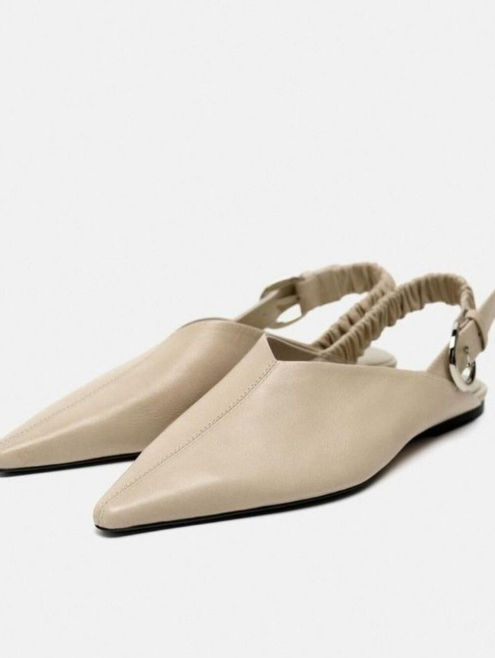 Zara Pointed Toe Slingbacks